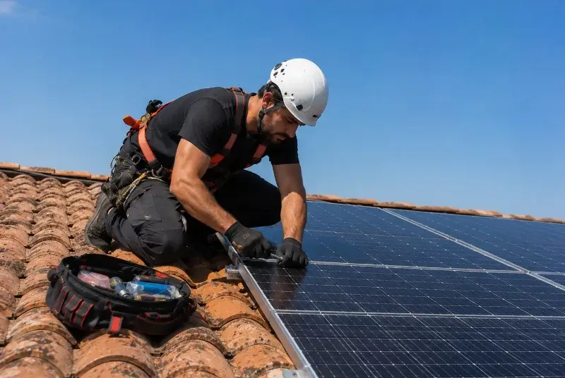 Maintenance et monitoring de panneaux solaires à Raimbeaucourt